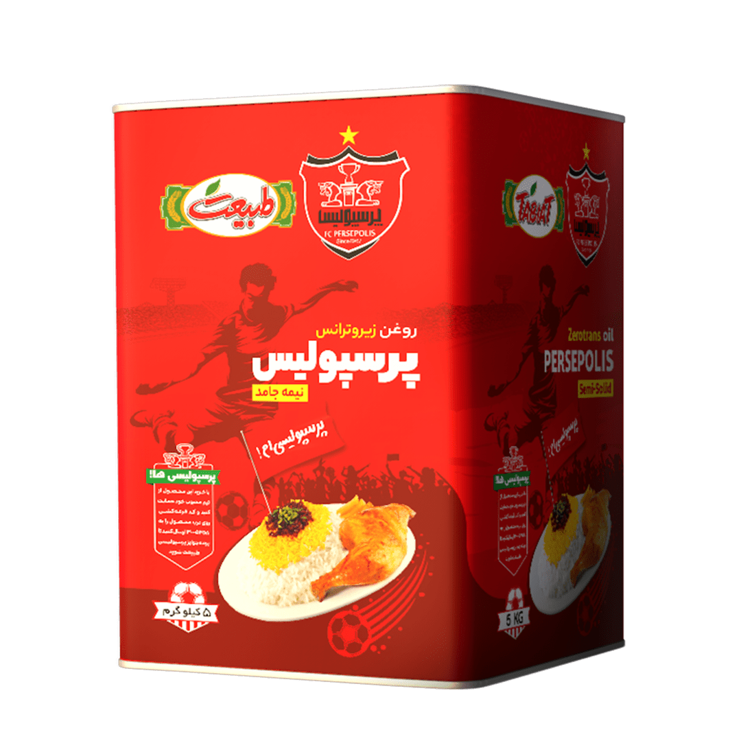 روغن مایع و نیمه جامد حلب 5 و 16 کیلویی
