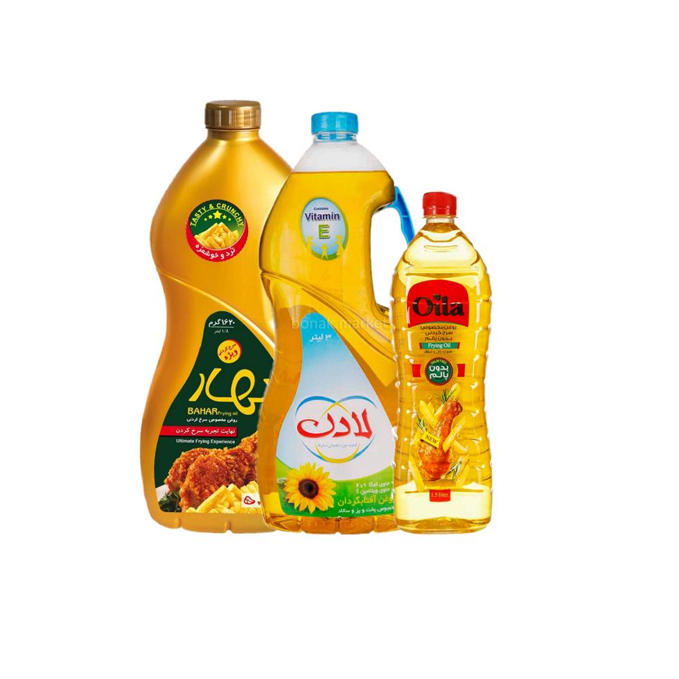 روغن مایع مخلوط 2.7 لیتری پخت و پز