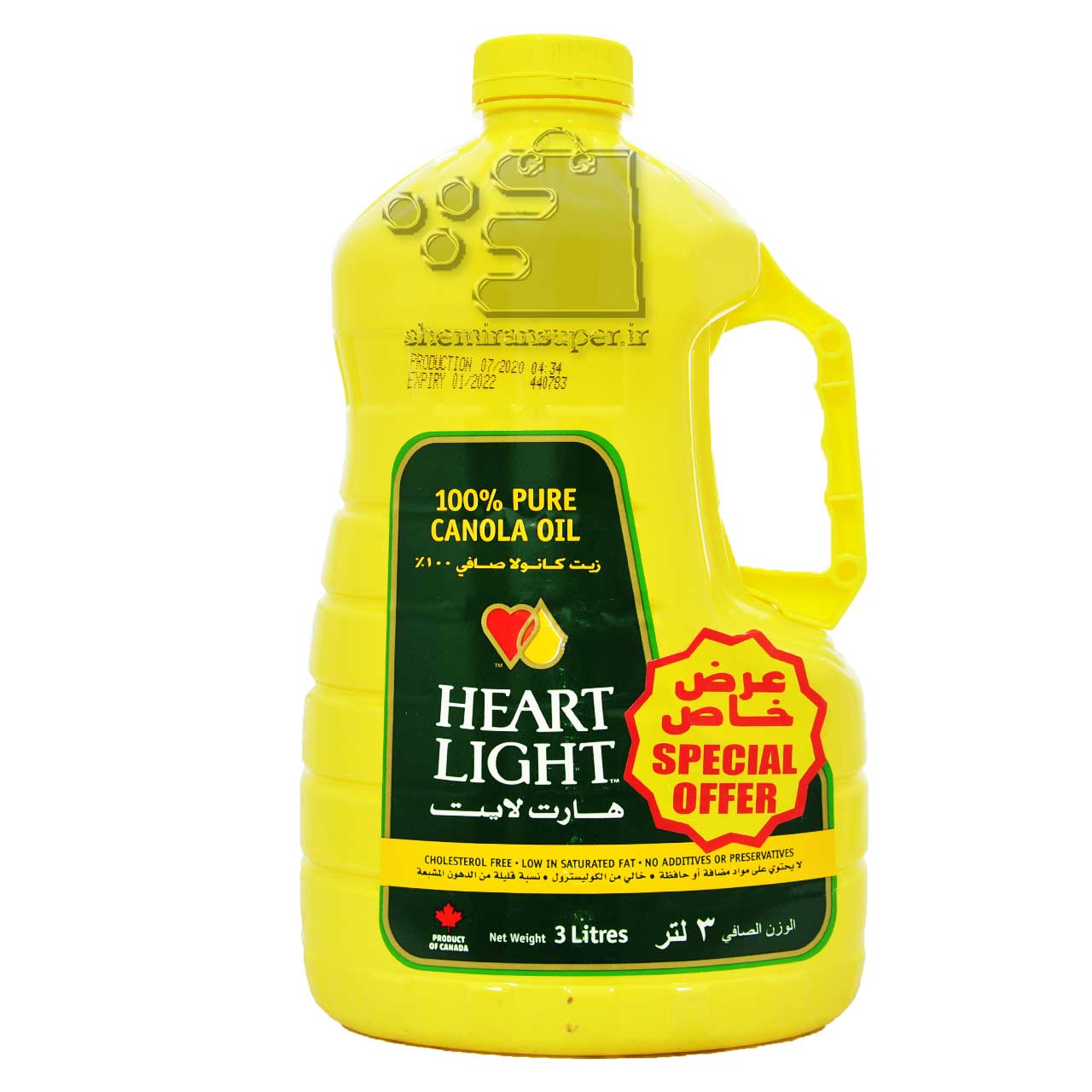 روغن مخلوط 3 لیتری پخت و پز